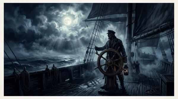 Rêver de Capitaine : La solitude de l'âme face au gouvernail de ses tempêtes