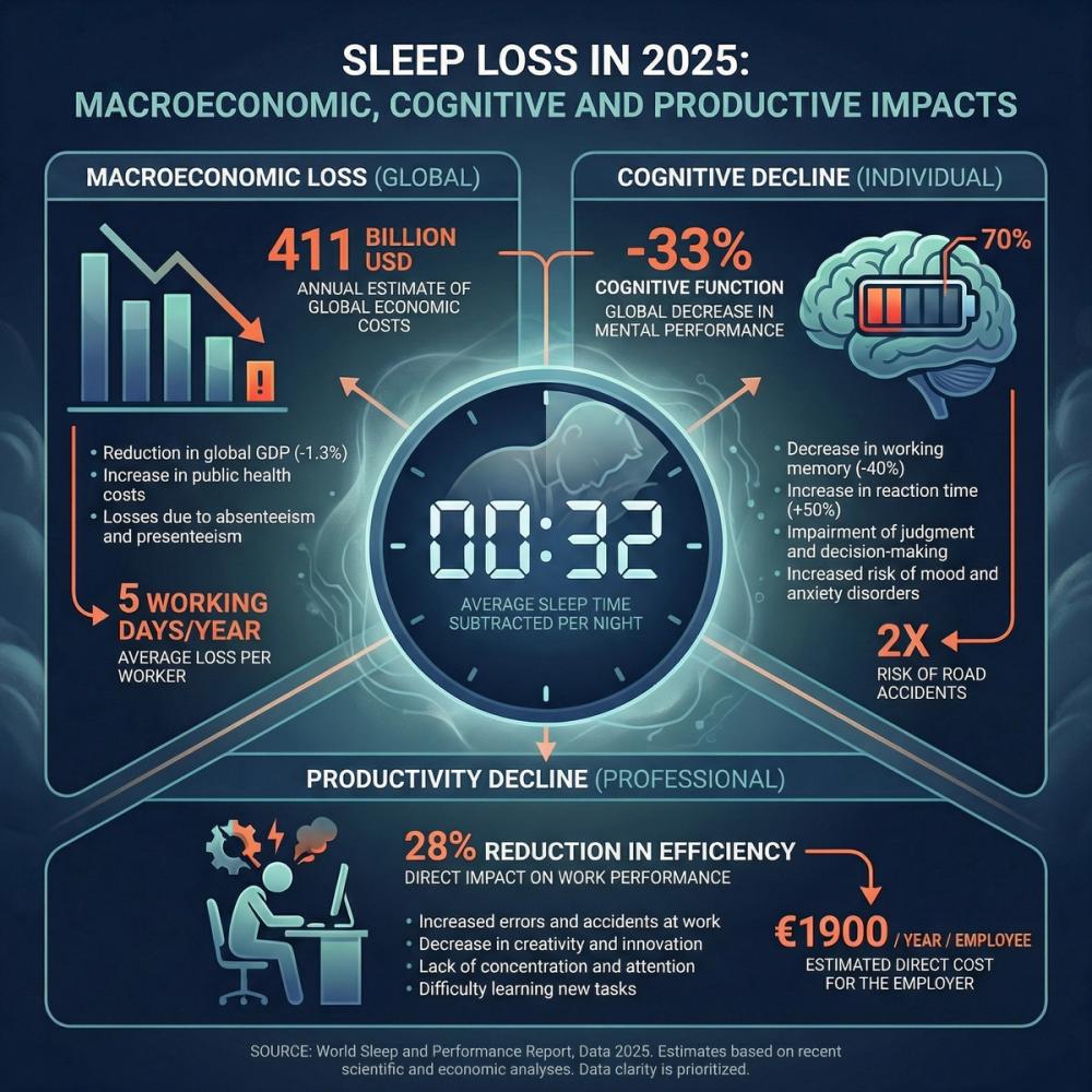 The Carbon Footprint of Your Nights: Why We Lost 32 Minutes of Sleep in 2025