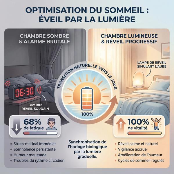 Optimisation : Le Réveil par la Lumière Optimisation : Le Réveil par la Lumière