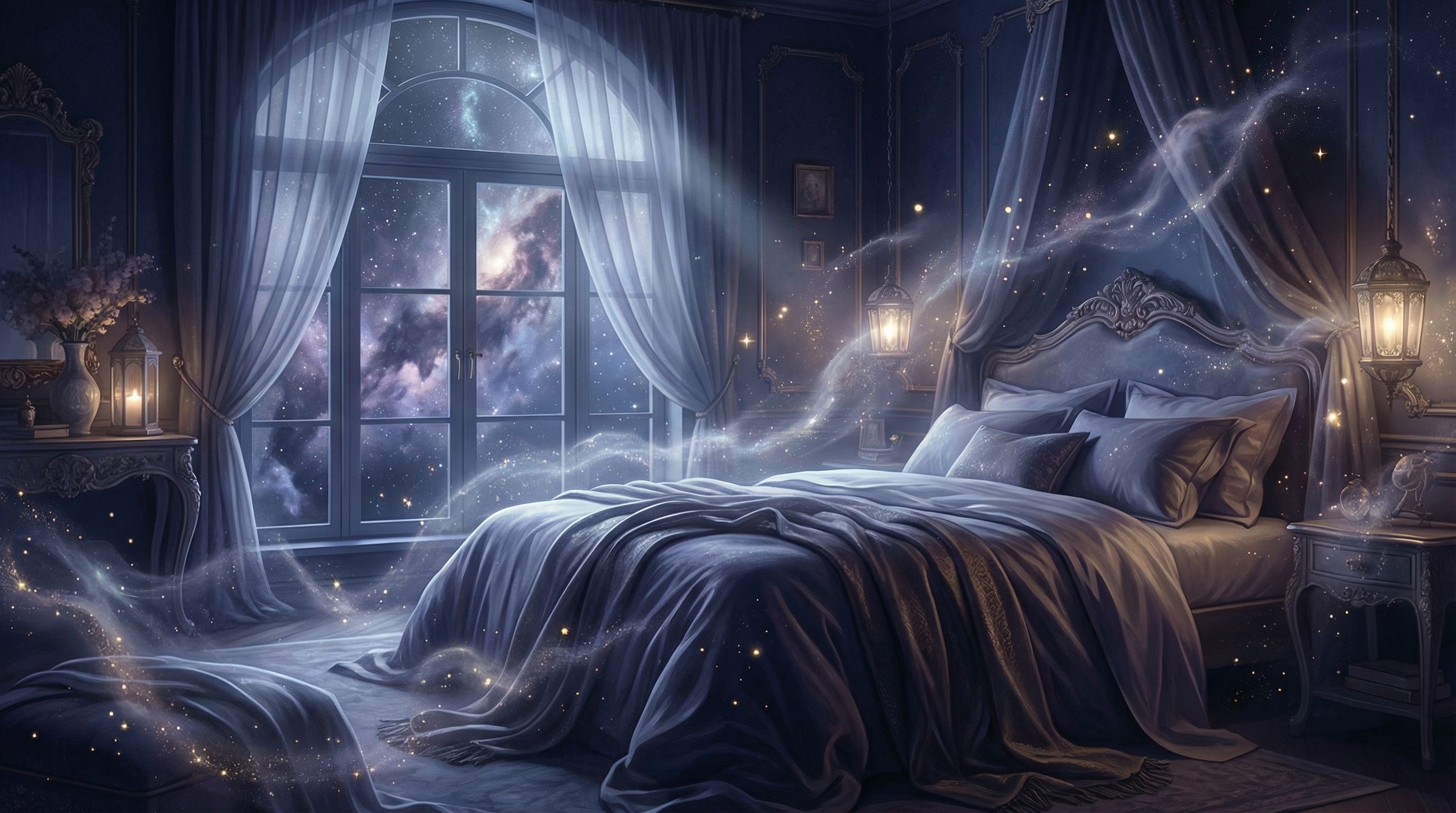 Le Sanctuaire de Nuit : Créer un rituel propice aux messages oniriques