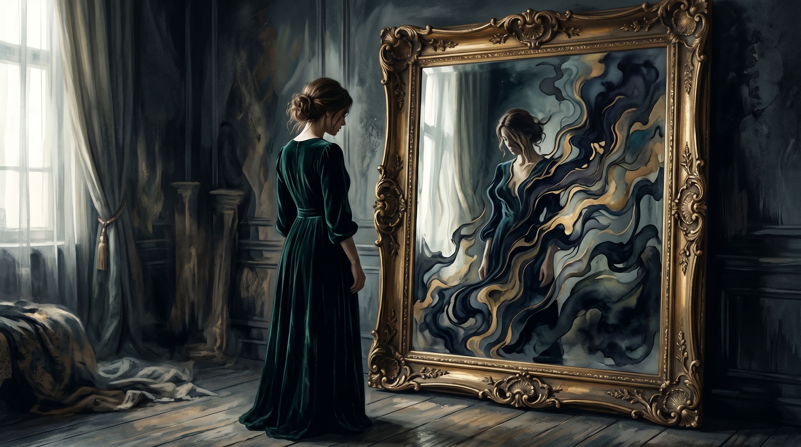 Rêver de Miroir déformant : Signification et Interprétation