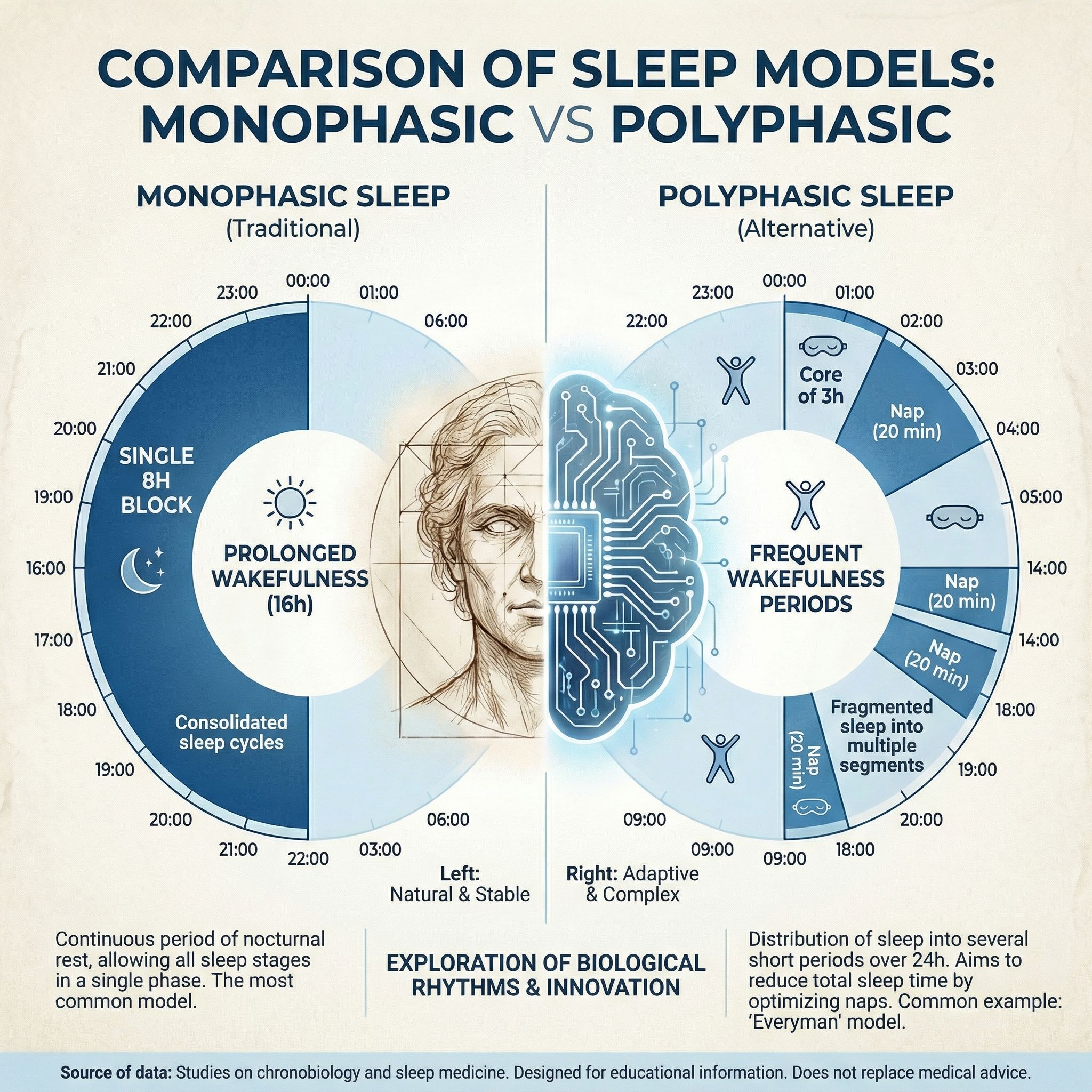 Polyphasic Sleep: From Da Vinci to Silicon Valley