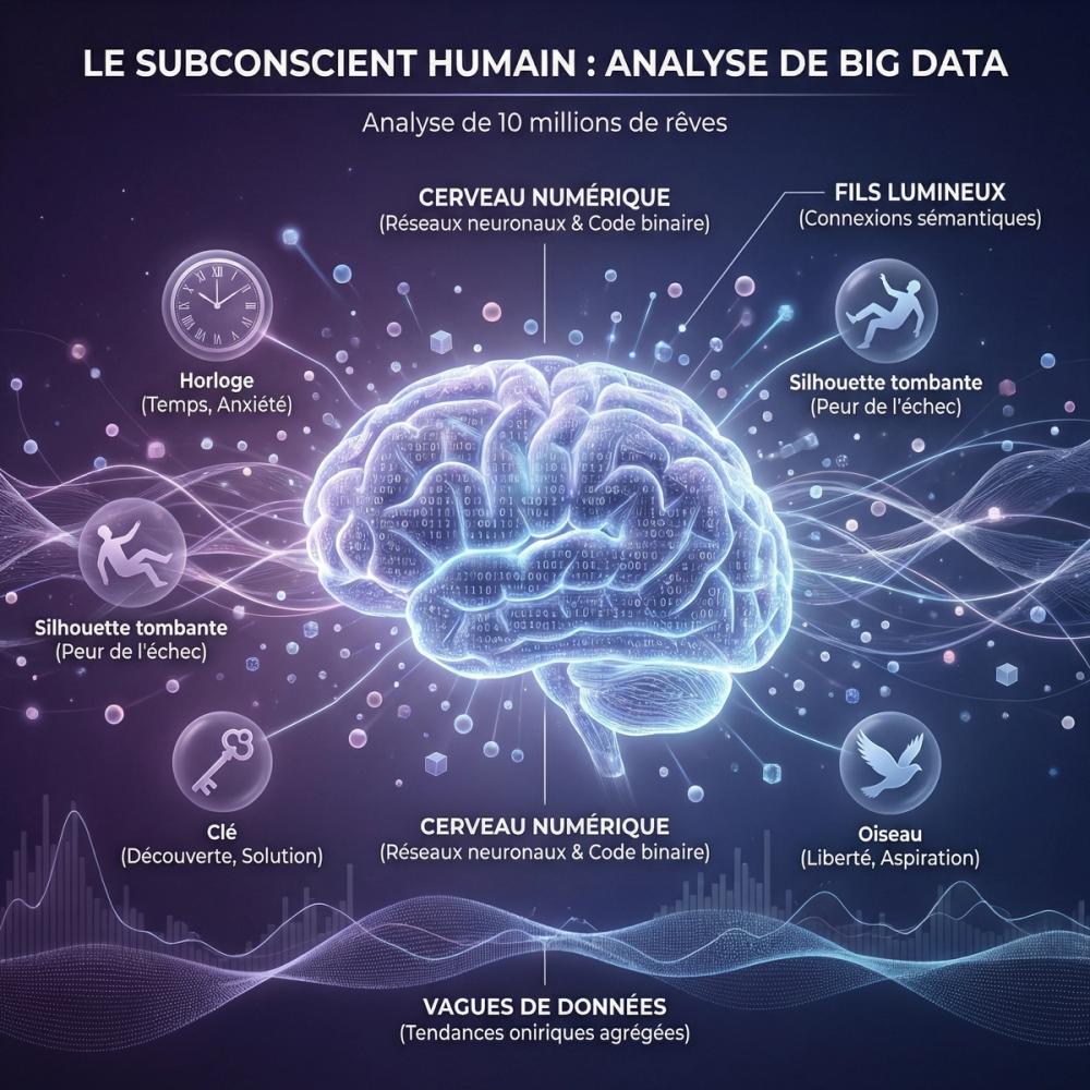 Big Data : Ce que 10 millions de rêves racontent sur l'humanité Big Data : Ce que 10 millions de rêves racontent sur l'humanité