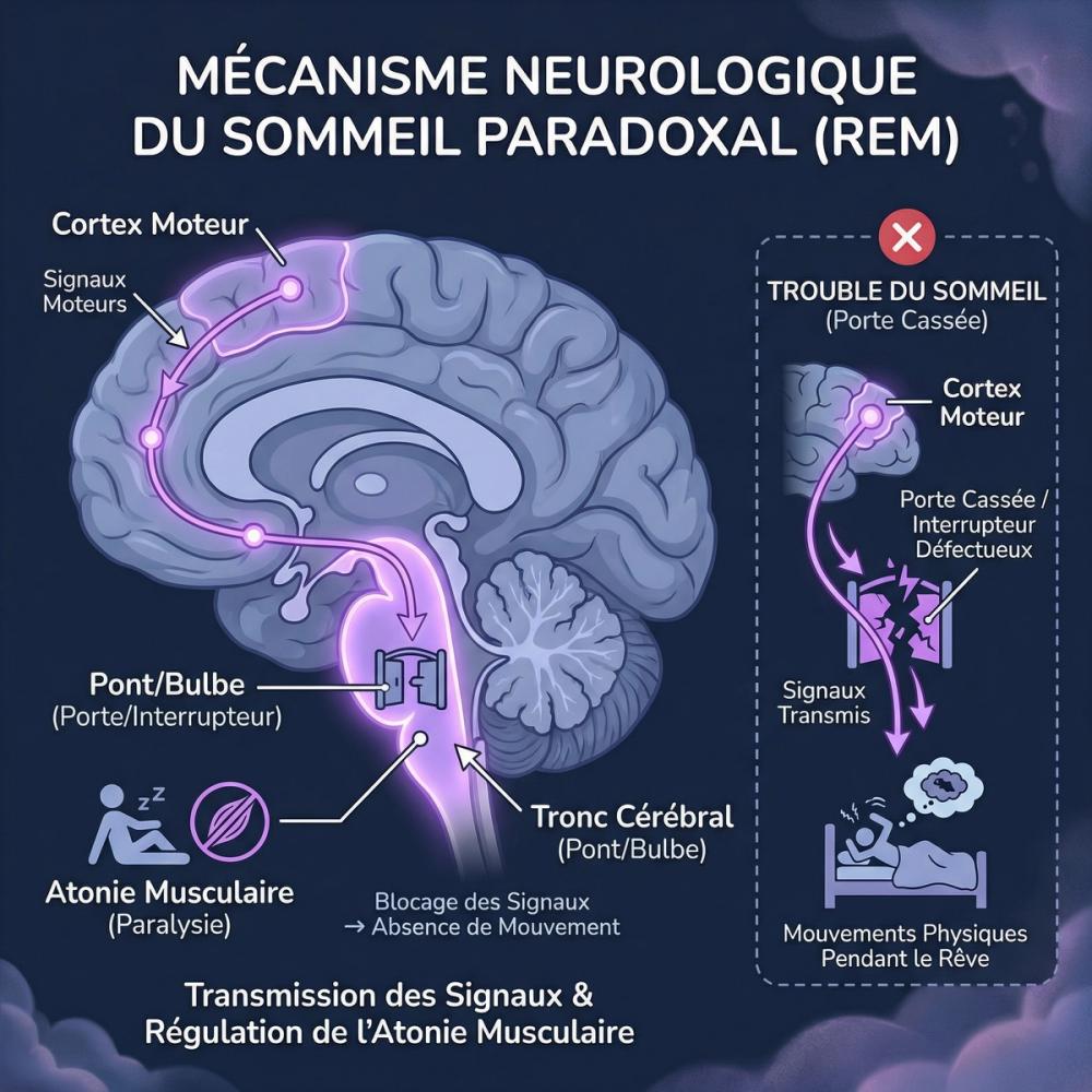 Le Sommeil Agité : Comprendre les frontières du trouble paradoxal