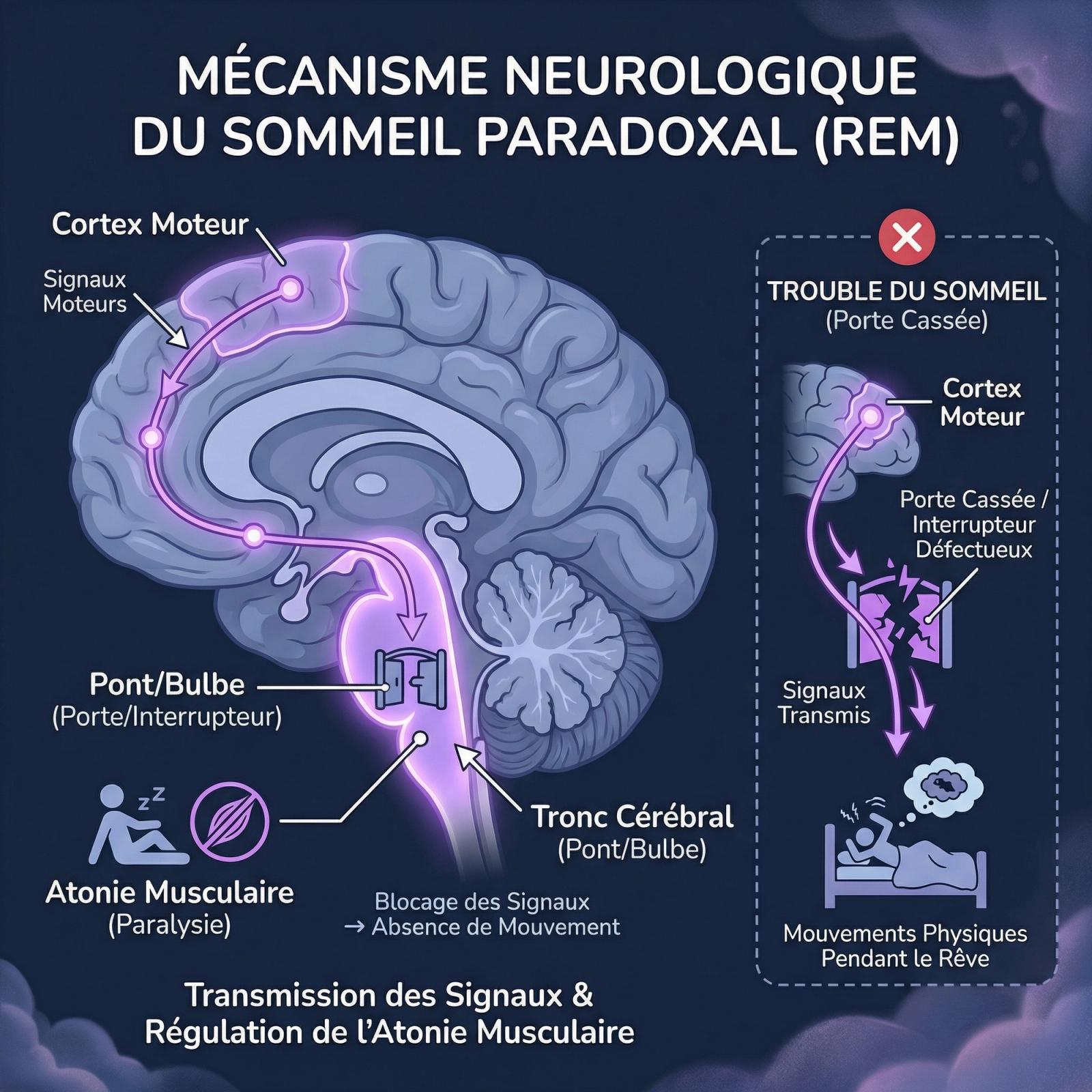 Le Sommeil Agité : Comprendre les frontières du trouble paradoxal