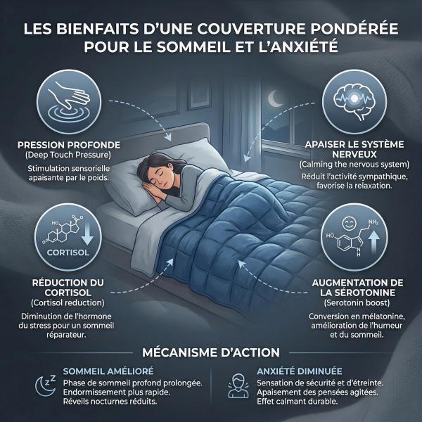 Test : Couverture Pondérée et Anxiété Test : Couverture Pondérée et Anxiété