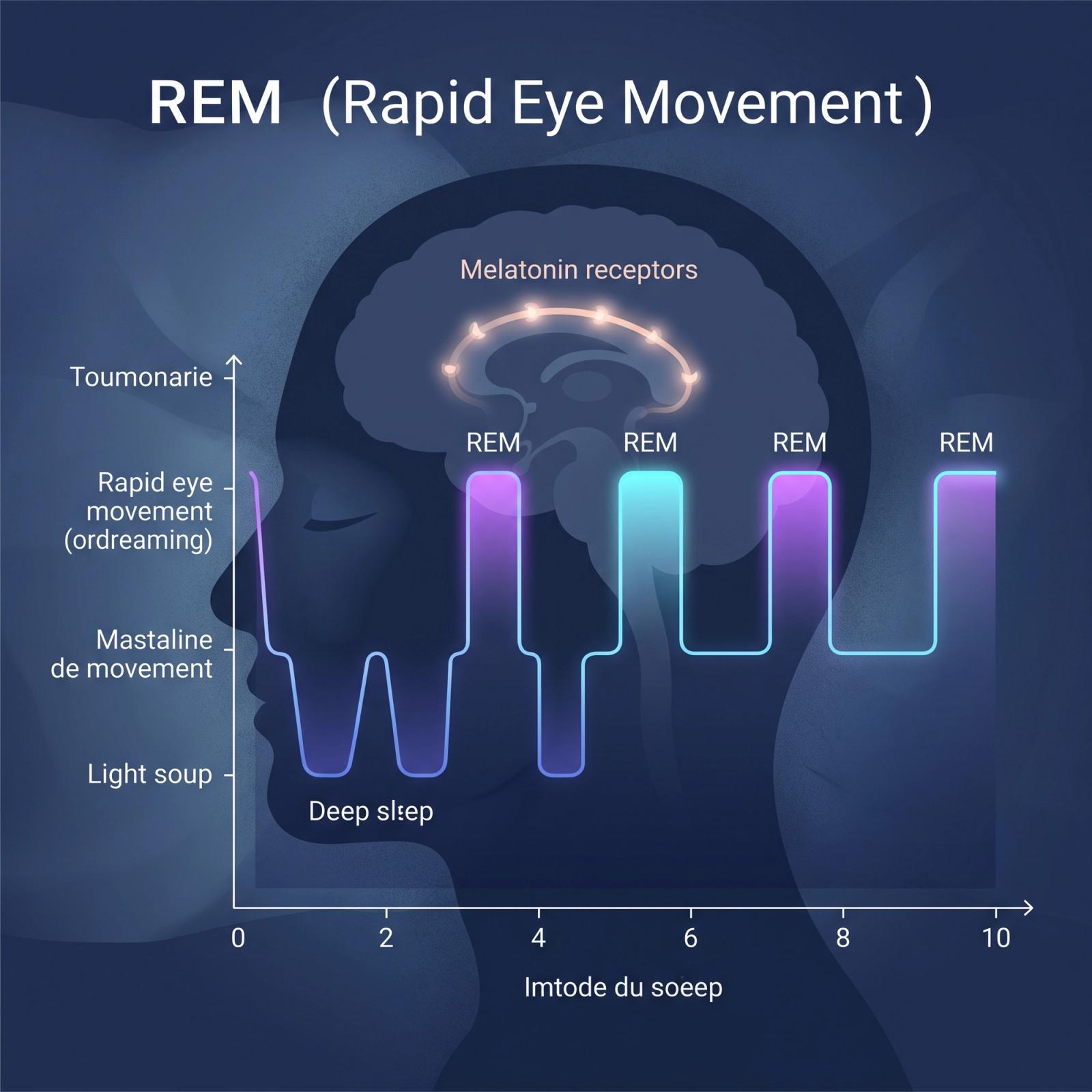 Sommeil paradoxal : comment la mélatonine façonne nos rêves
