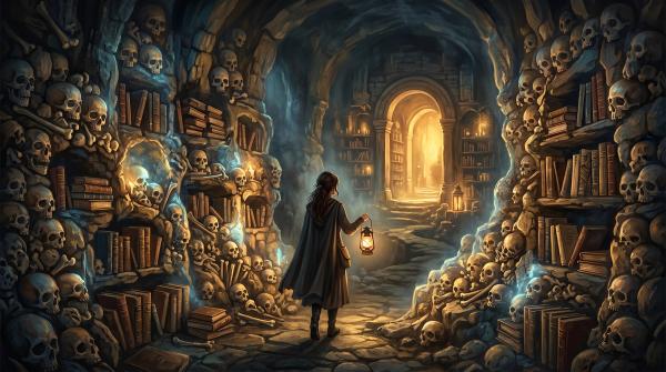 Rêver de Catacombes : La charpente de pierre où ton âme dépose ses fardeaux