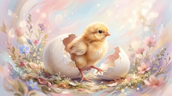 Rêver de poussin : le duvet fragile d'une naissance secrète