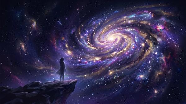 Rêver de Galaxie : Quand ton âme déploie sa spirale pour embrasser l’immensité