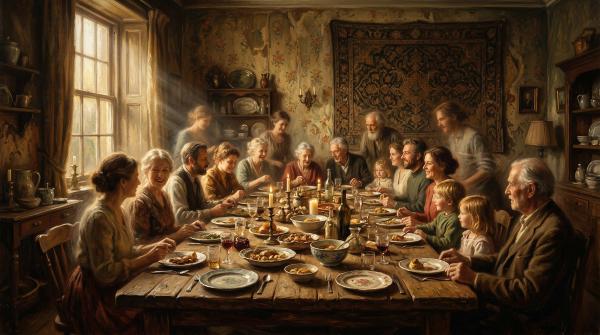 Rêver de Réunion familiale : Quand le clan de ton âme s'assied à ta table Rêver de Réunion familiale : Quand le clan de ton âme s'assied à ta table