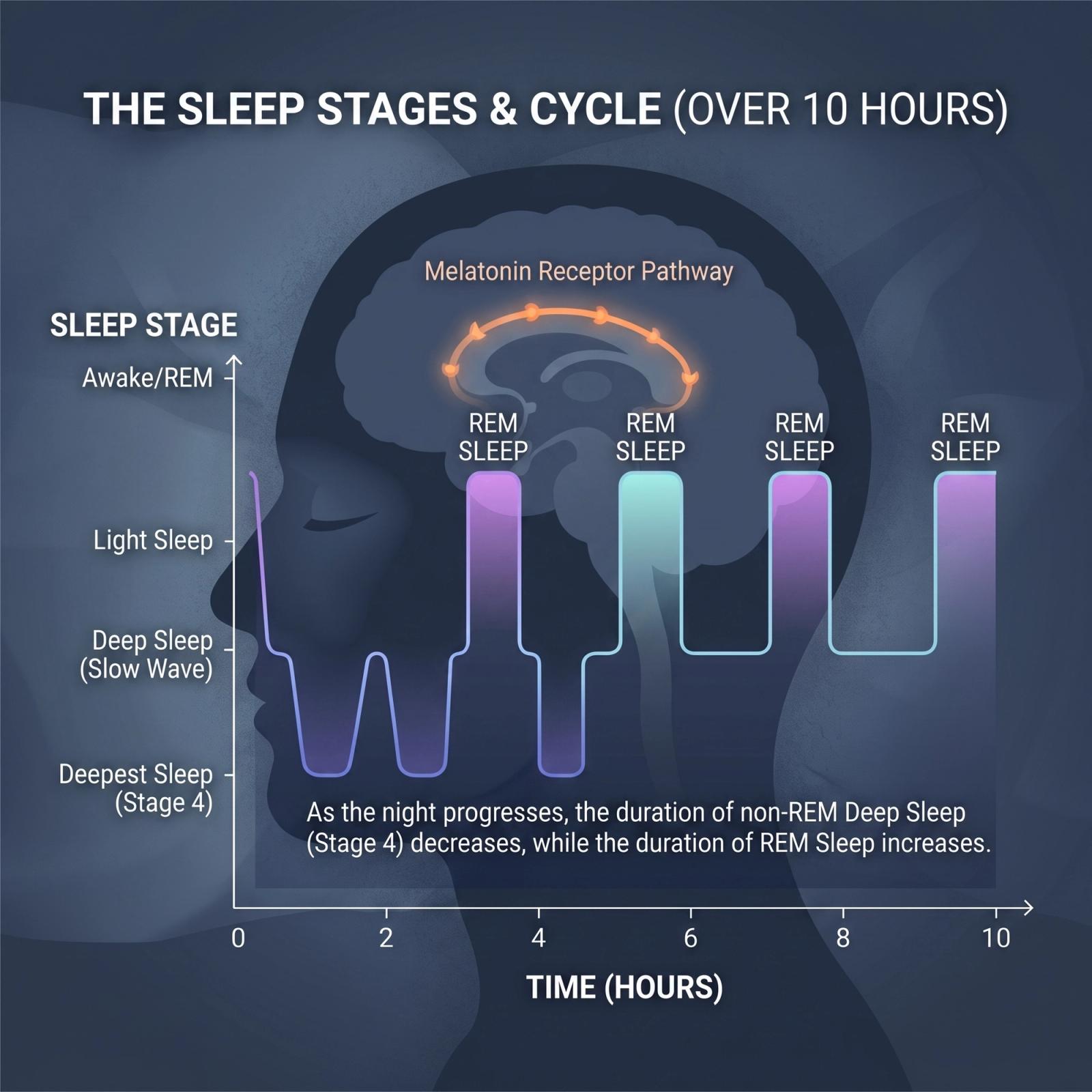 REM sleep: how melatonin shapes our dreams