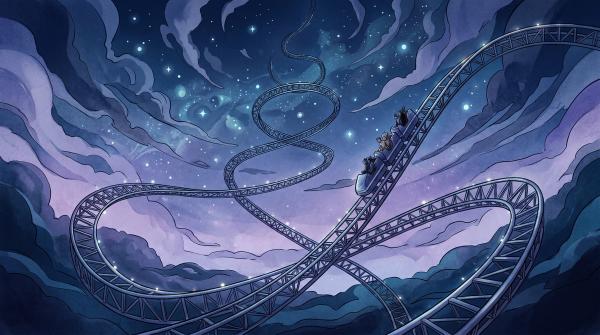 Rêver de Montagnes russes : Le vertige de ton âme qui joue avec la gravité Rêver de Montagnes russes : Le vertige de ton âme qui joue avec la gravité