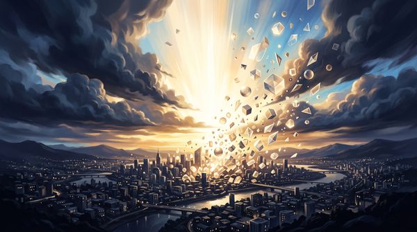 Rêver de Fin du monde : Le cataclysme salvateur où s'efface l'ancien décor de ton âme
