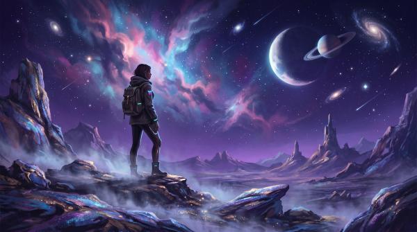 Rêver de Planète inconnue : Quand la terre devient trop étroite pour l’océan de ton âme
