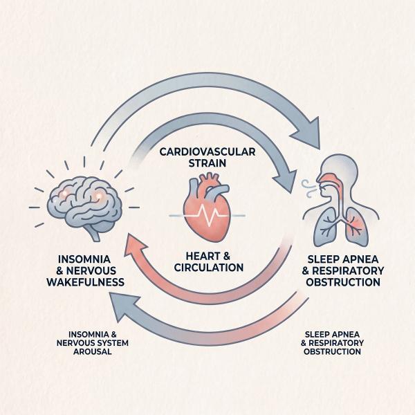 Apnea and insomnia: this dual sleep disorder that threatens the heart