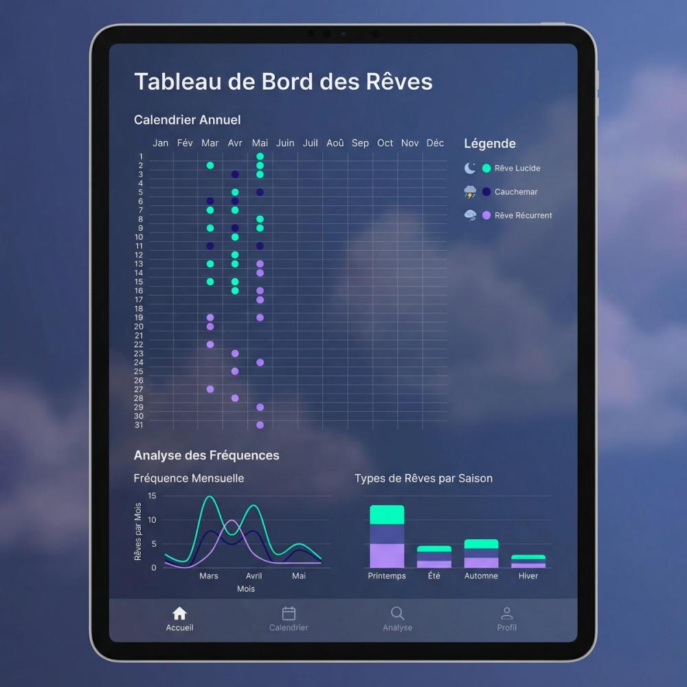 Quantified Self : Analyser vos tendances oniriques sur un an