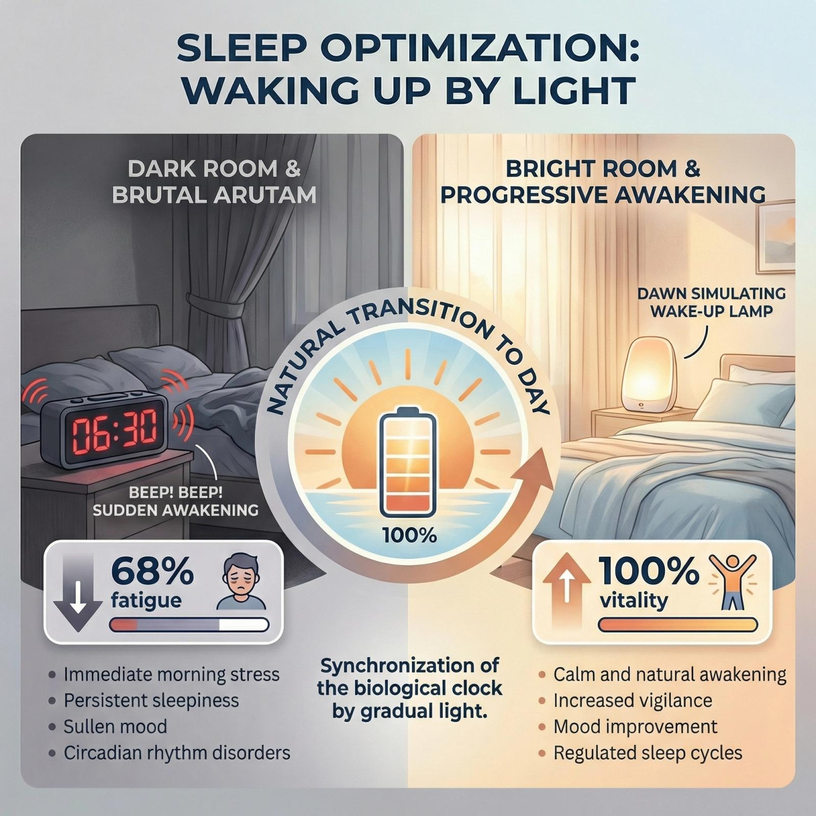 Optimization: Waking Up with Light