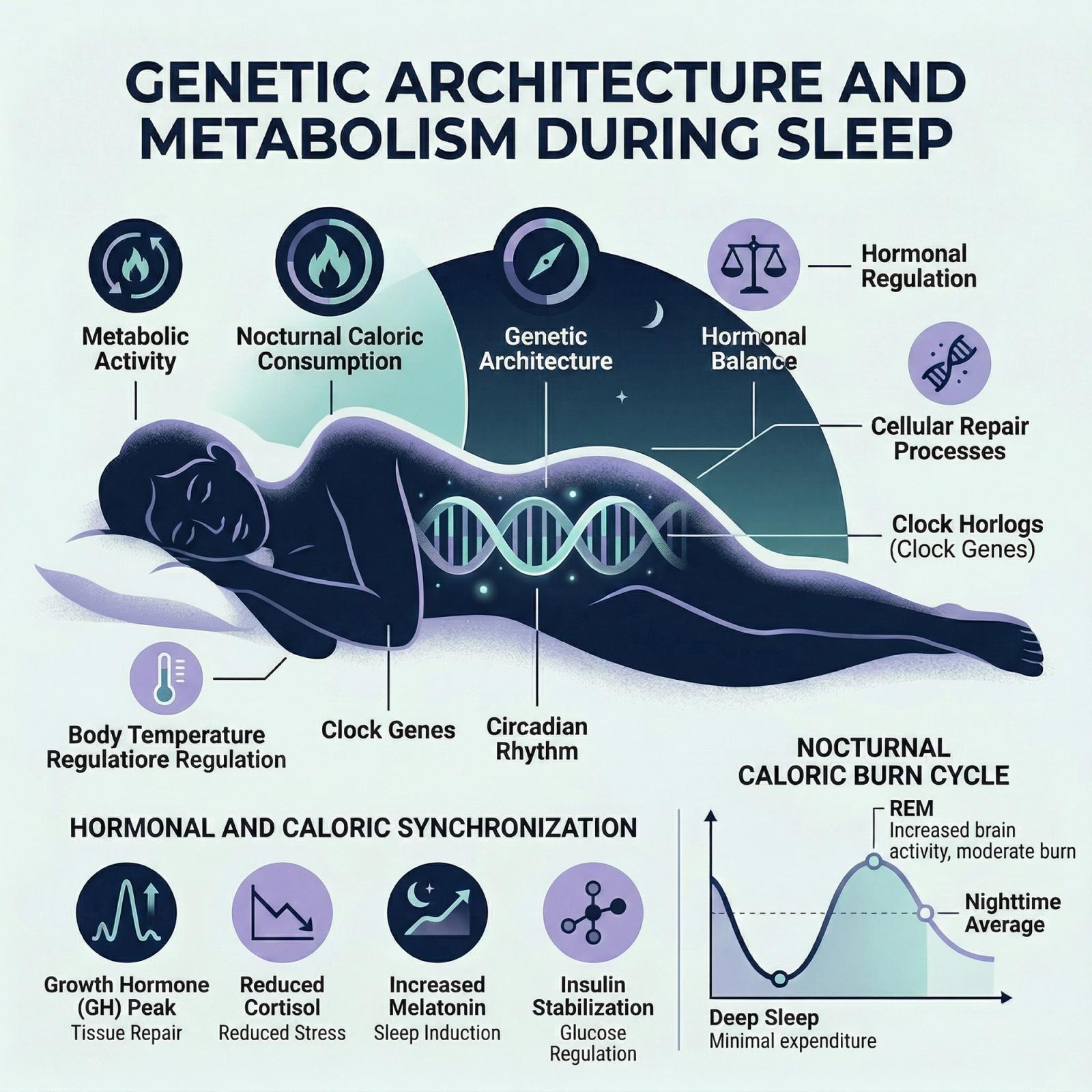 Genes and weight loss: the secret to an efficient nighttime metabolism