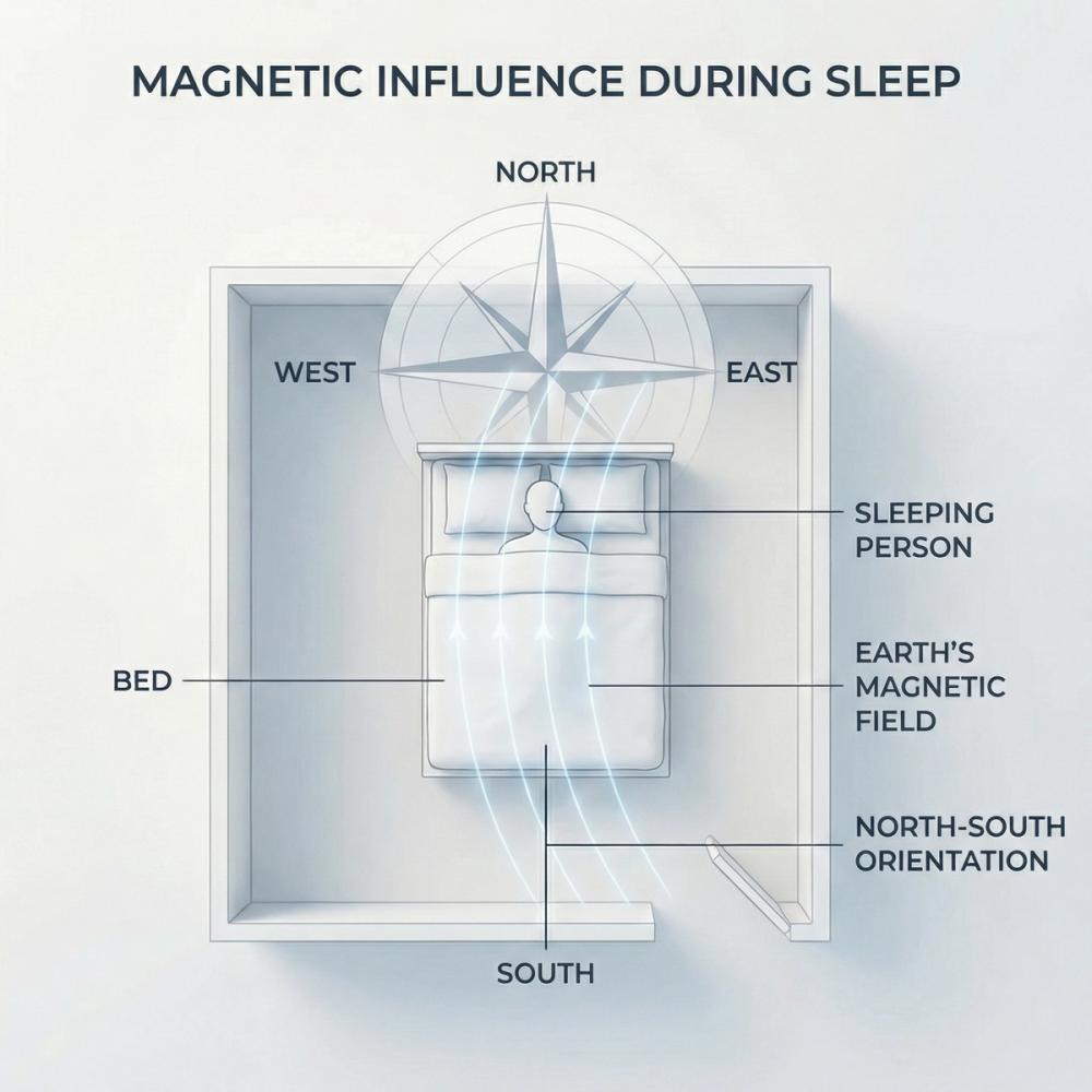 Experience: Sleeping with your Head Facing North Experience: Sleeping with your Head Facing North