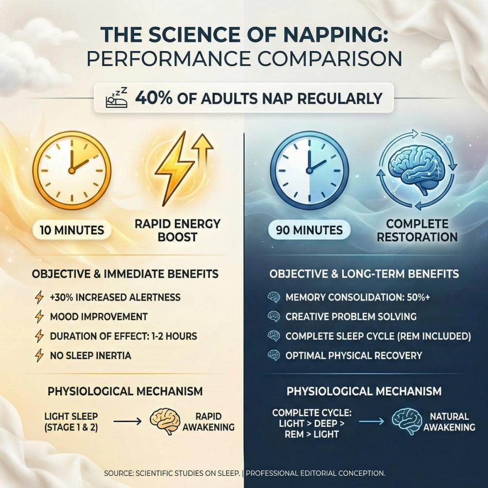 The 10-Minute Nap vs. the 90-Minute Nap