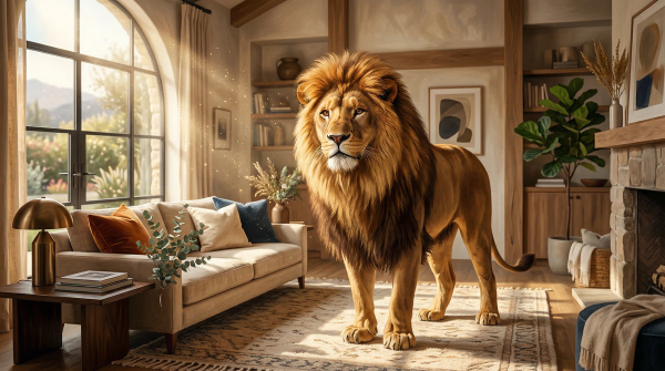 Rêver de Lion : Le couronnement solitaire du soleil sauvage qui brûle en toi Rêver de Lion : Le couronnement solitaire du soleil sauvage qui brûle en toi