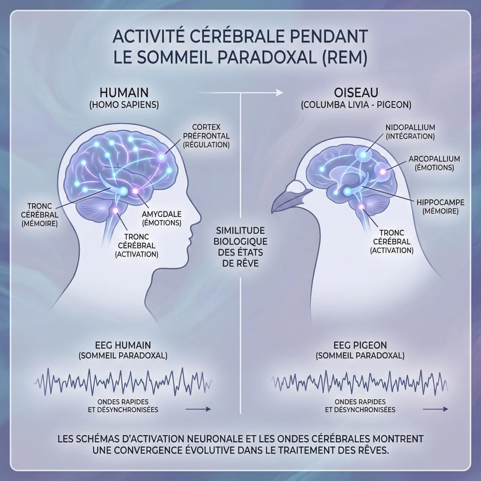 Le Rêve Animal : Ce que les oiseaux nous disent de notre propre sommeil