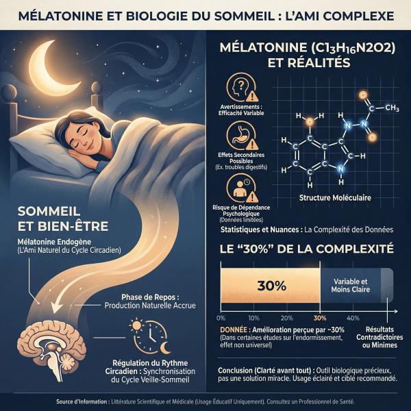 Mélatonine : Ami ou Faux Frère?