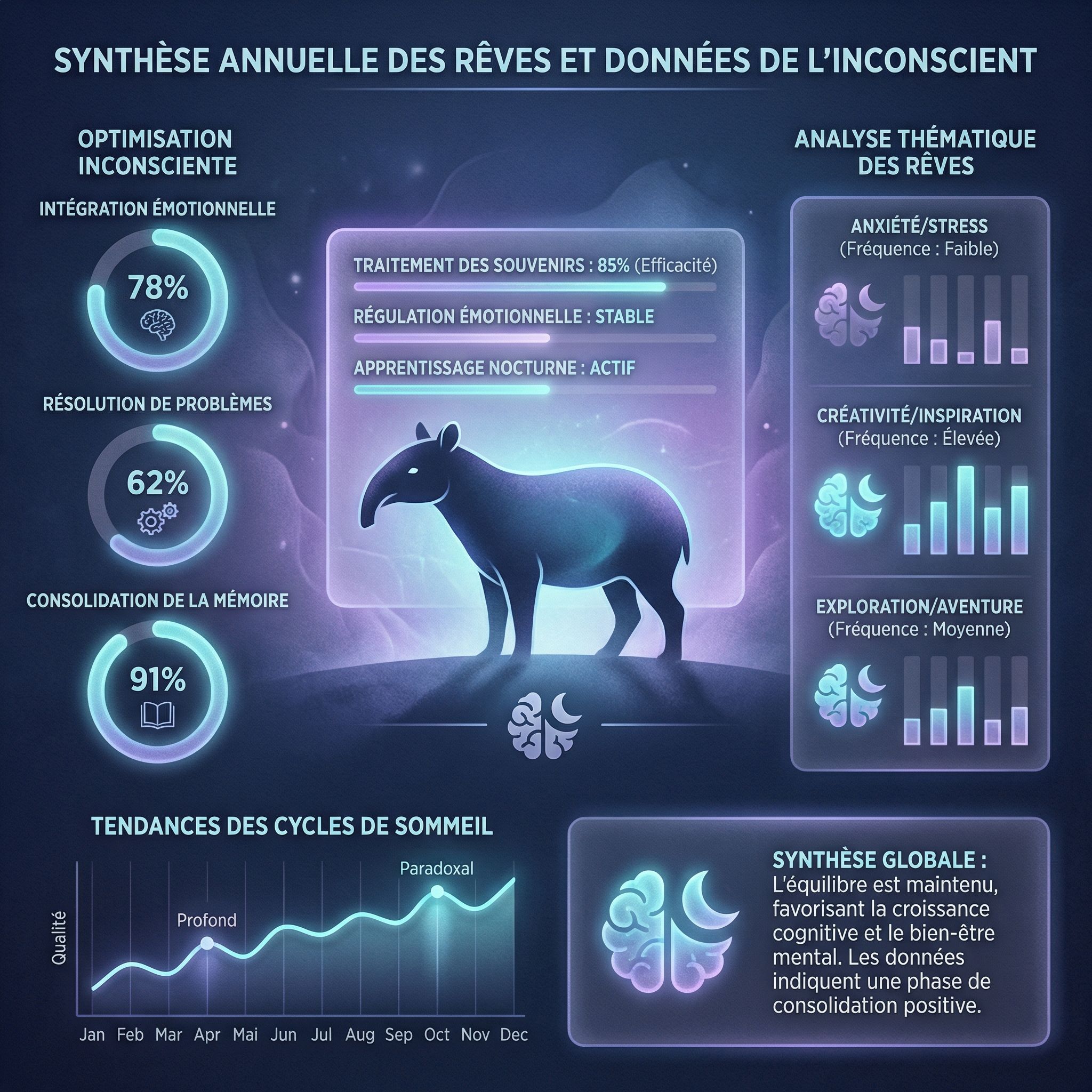 Synthèse Annuelle : Avez-vous optimisé votre inconscient?