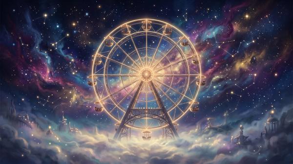 Rêver de Grande roue : La lente respiration de ton âme apprenant à s'élever et redescendre Rêver de Grande roue : La lente respiration de ton âme apprenant à s'élever et redescendre