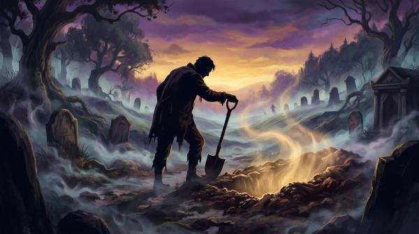 Rêver de Fossoyeur : Le jardinier de l'ombre qui prépare la terre de tes renaissances