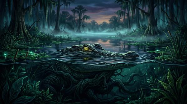 Rêver de Crocodile : Le guetteur immobile des eaux où ton âme craint de sombrer Rêver de Crocodile : Le guetteur immobile des eaux où ton âme craint de sombrer