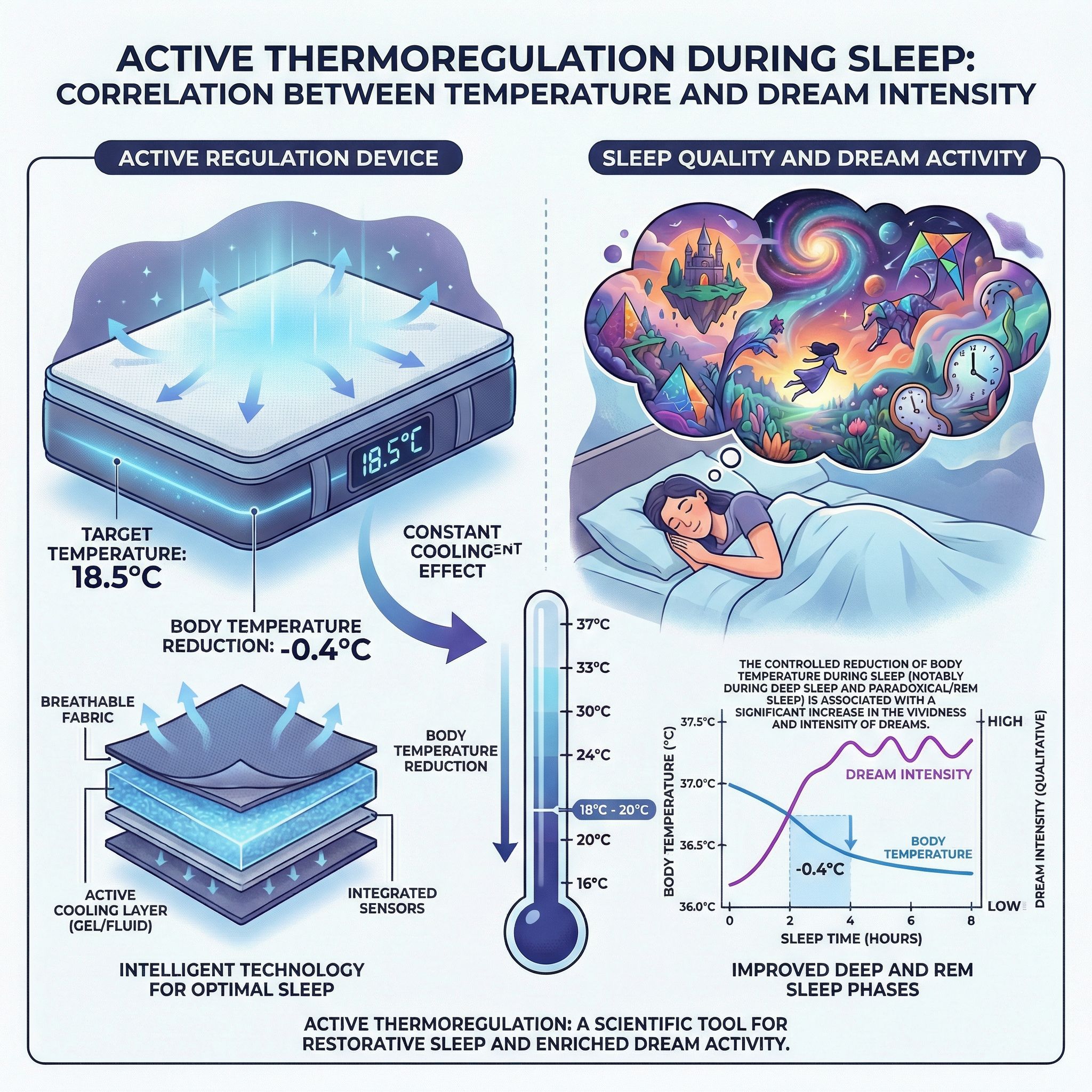 Active Thermoregulation: Smart Mattresses That Change Your Dreams