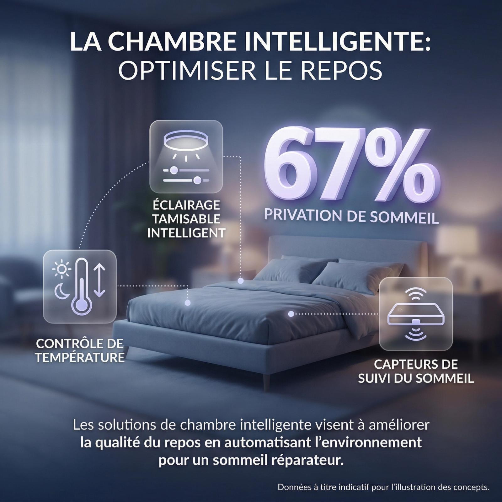 La 'Smart Bedroom' : Automatiser son environnement nocturne