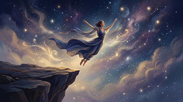 Rêver de Sauter : L'instant suspendu où ton âme pèse la gravité de tes choix