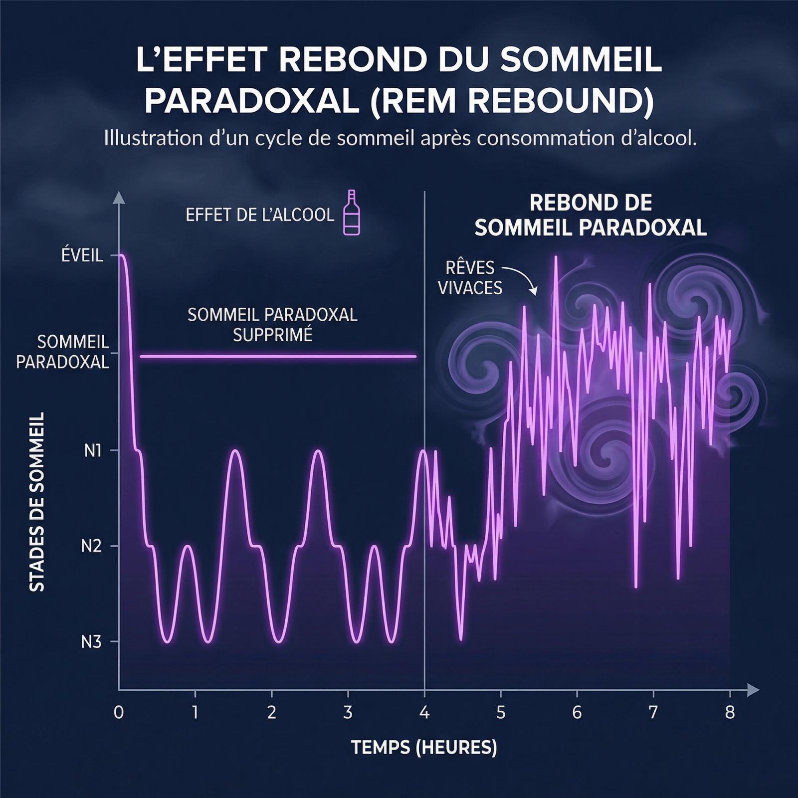 L'Alcool et l'Architecture du Rêve : Le 'Rebound Effect'