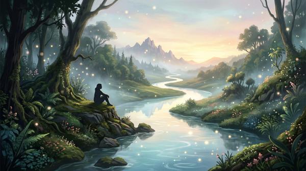 Rêver de Rivière : Épouser le courant qui porte ton âme vers l'autre rive Rêver de Rivière : Épouser le courant qui porte ton âme vers l'autre rive