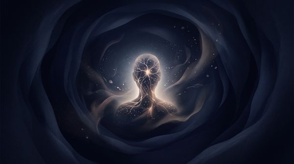 Rêver de Obscurité totale : Le silence d'encre où ton âme s'abrite du monde
