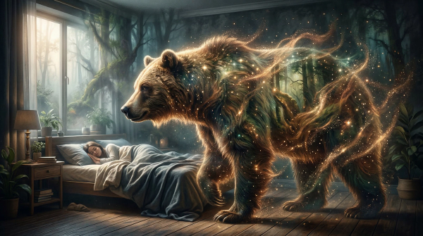 Rêver d'Ours : Le réveil du souverain silencieux dans la caverne de ton âme Rêver d'Ours : Le réveil du souverain silencieux dans la caverne de ton âme