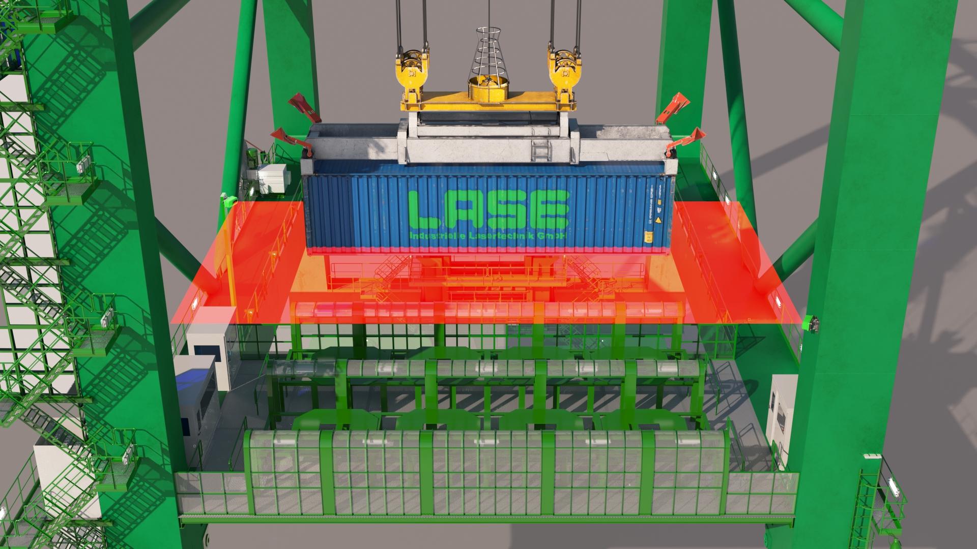 New product for sts cranes: LaseUCD-STS