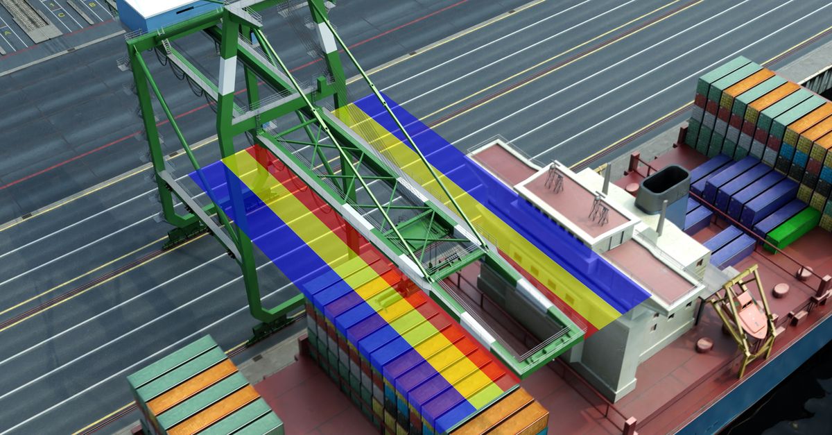 Lase Operator LaseBCP-ML for a terminal operator in the Netherlands, safer crane ...