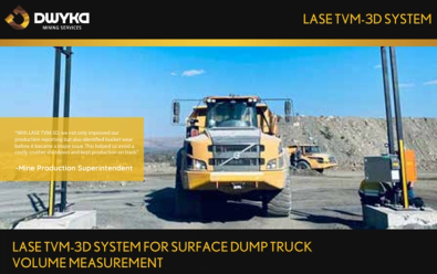 Precise volume measurement and early damage detection for dump trucks in open-pit mining