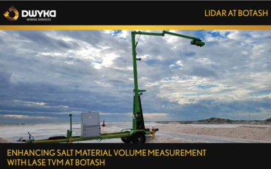 Improving Volume Measurement of Salt Materials with LASE TVM