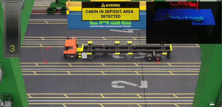 LaseMF-4-CPD - Cabin Position Detection for STS-cranes