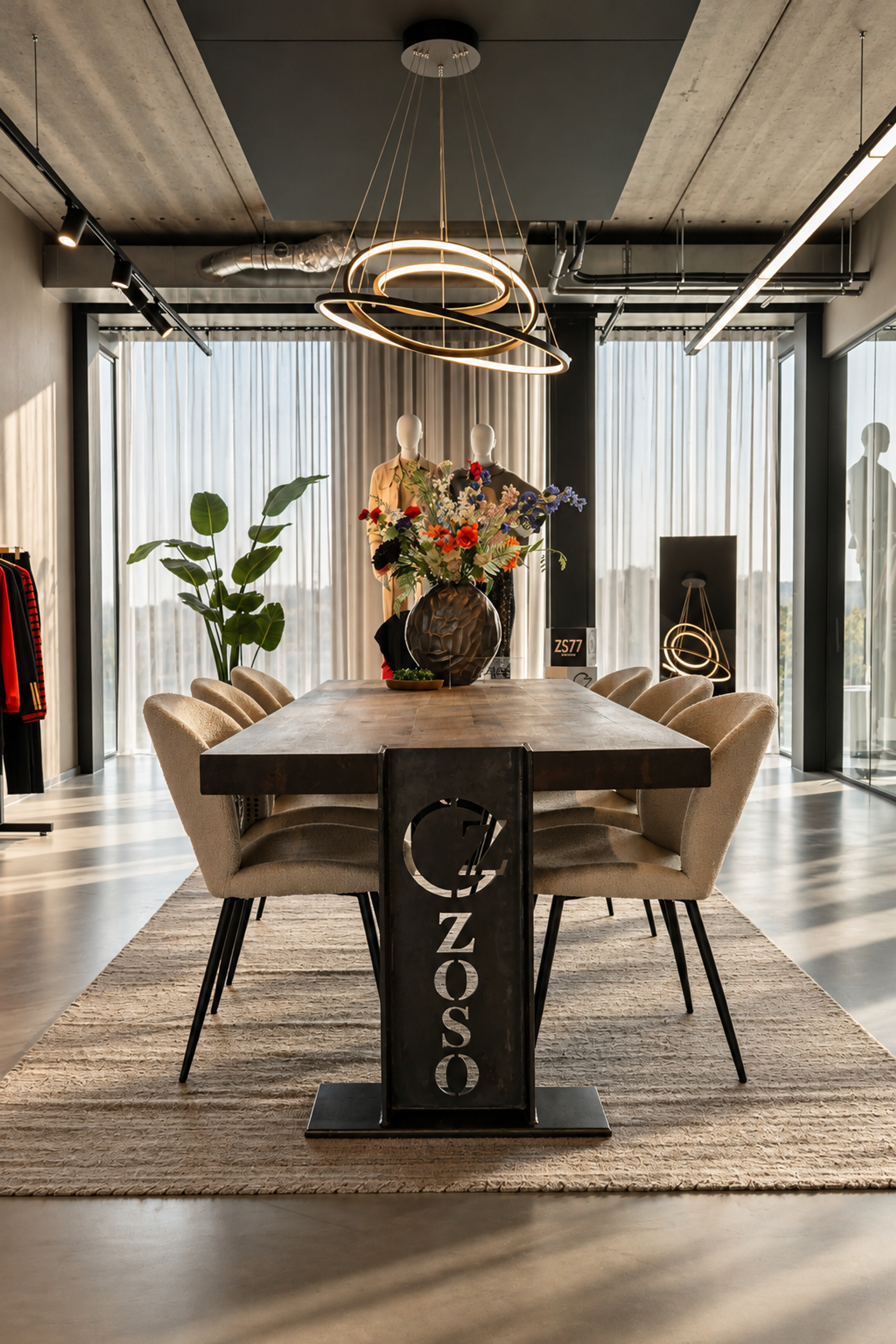 Zoso kledingshowroom