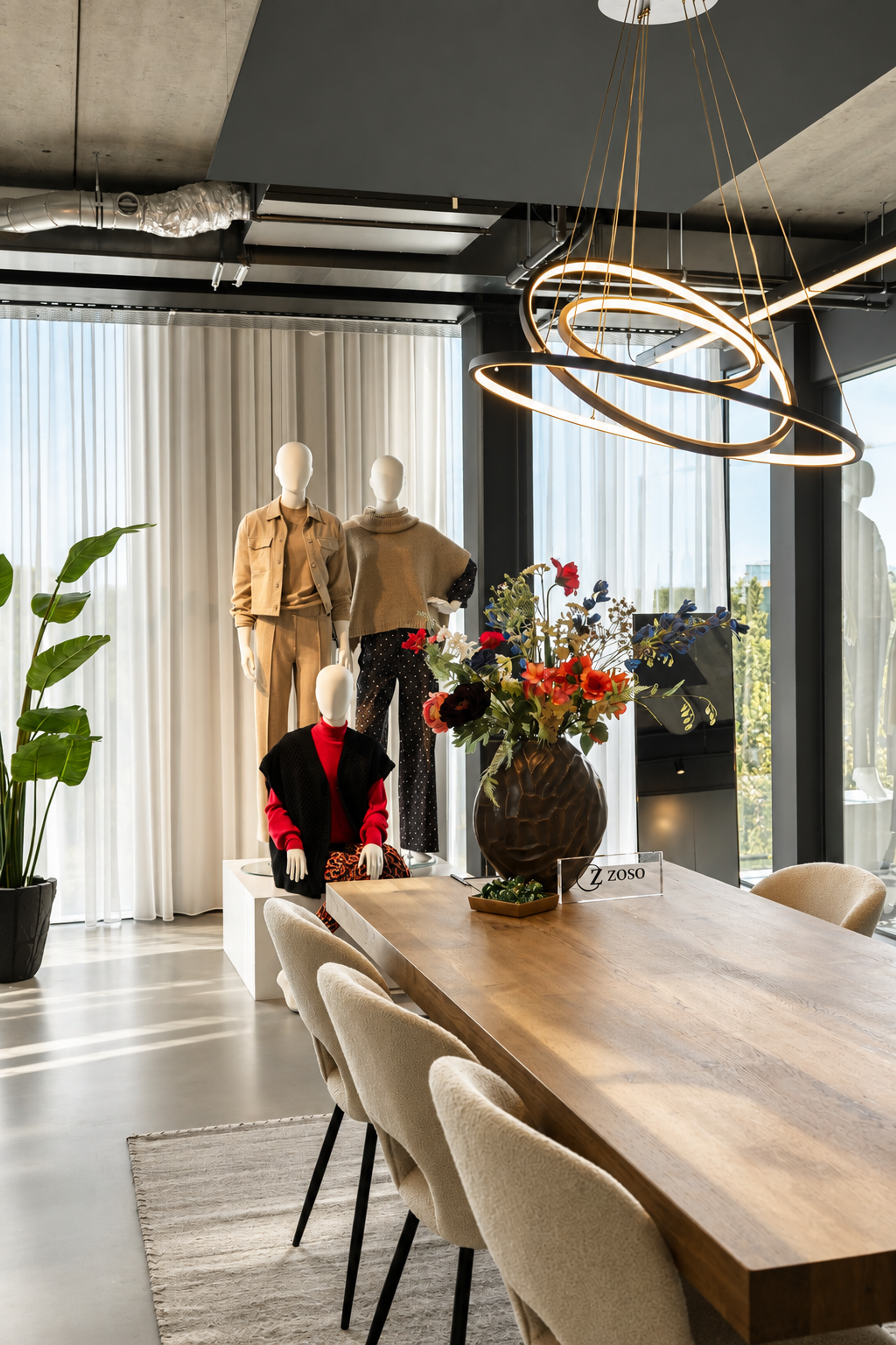 Zoso kledingshowroom