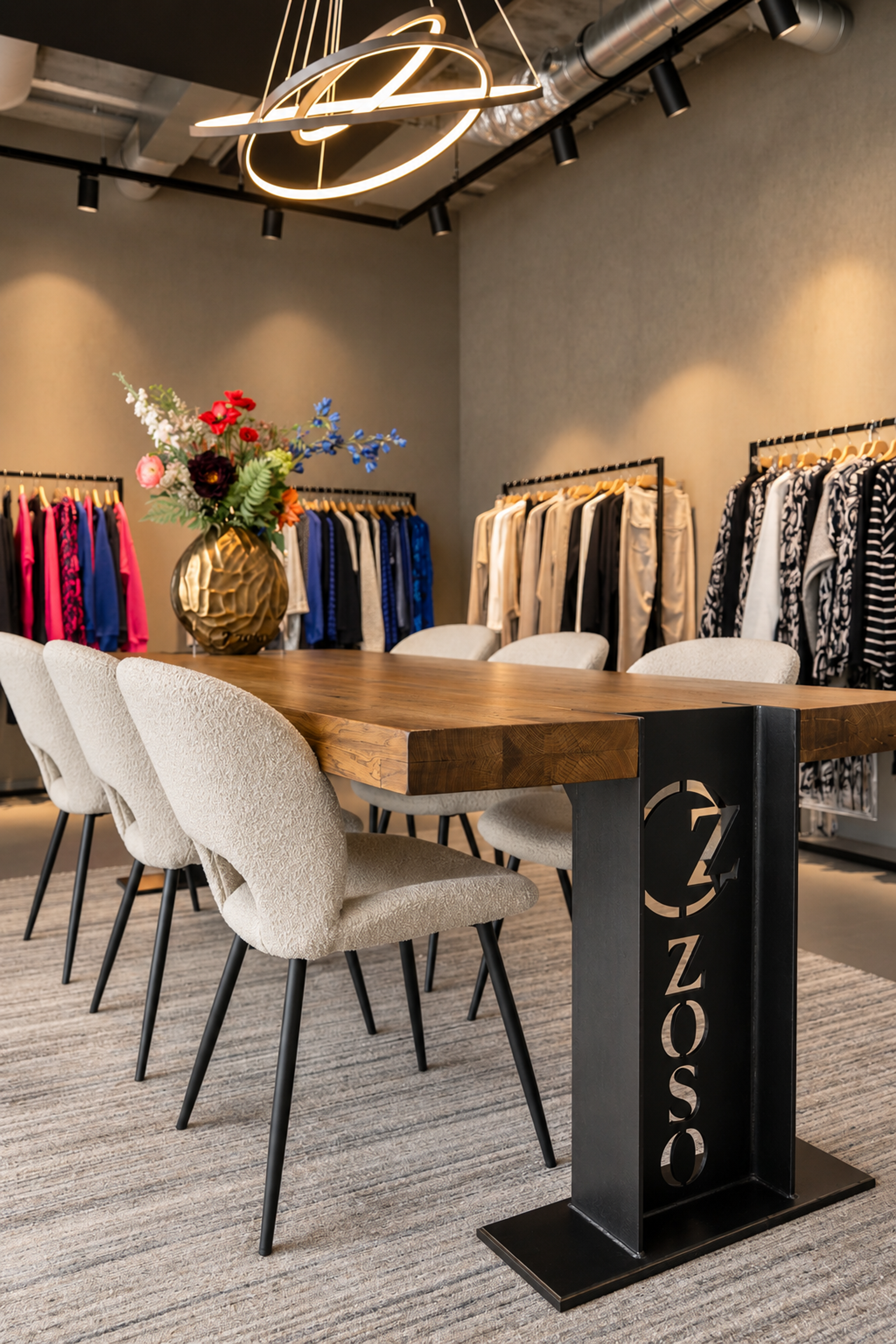Zoso kledingshowroom