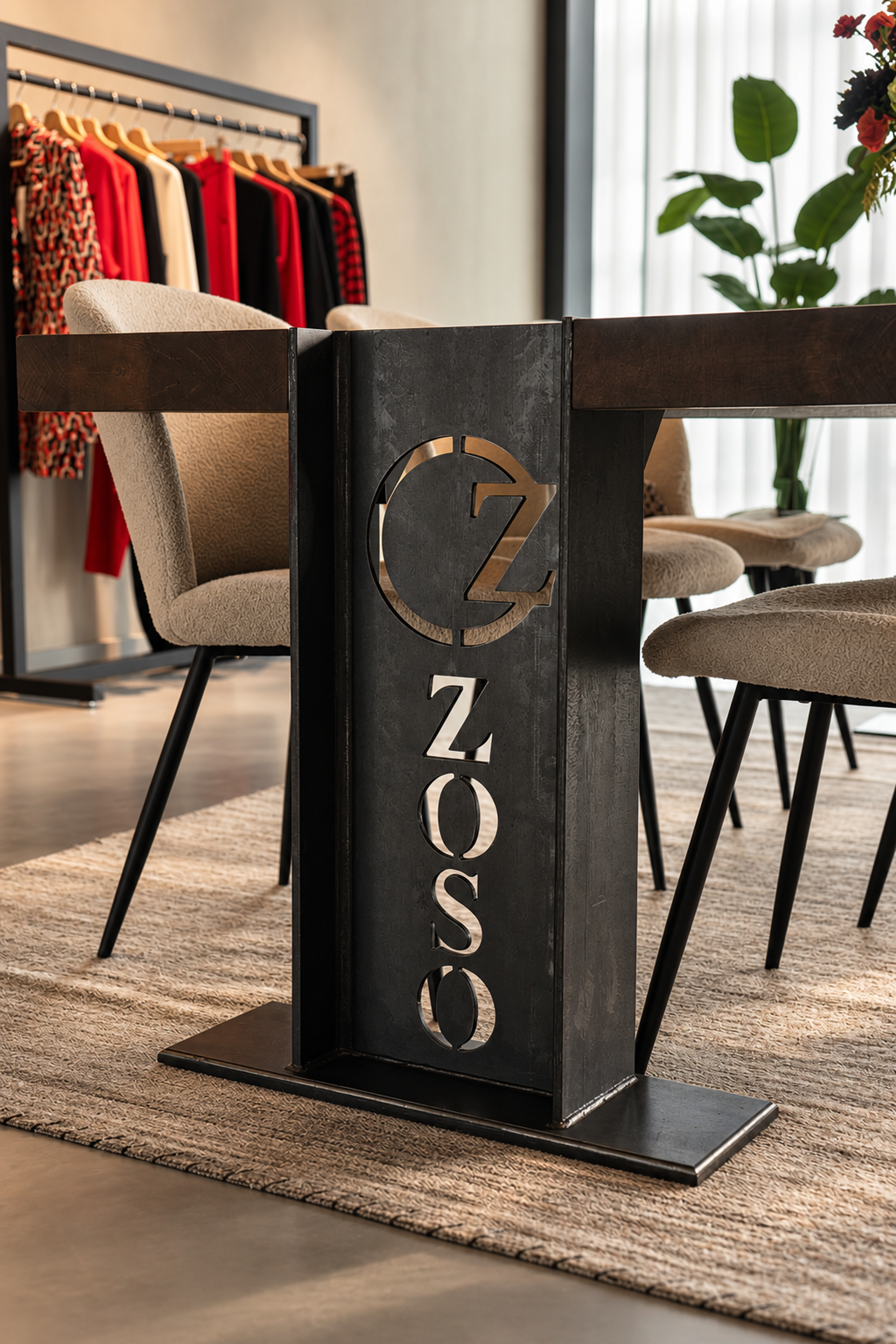 Zoso kledingshowroom