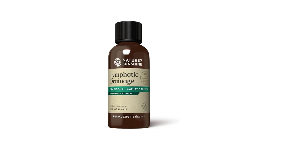 Amazon.com: Nature's Sunshine Lymphatic Drainage, 2 Fl. Oz | Lymphatic  Drainage Supplement Promotes The Efficient Drainage of The Lymphatic System  to Promote Overall Health : Everything Else