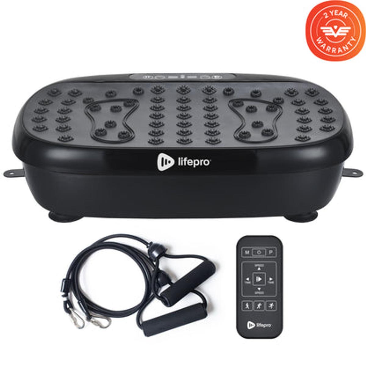 HexaPlate Lite Vibration Plate with Magnetic Acupoint – Lifepro